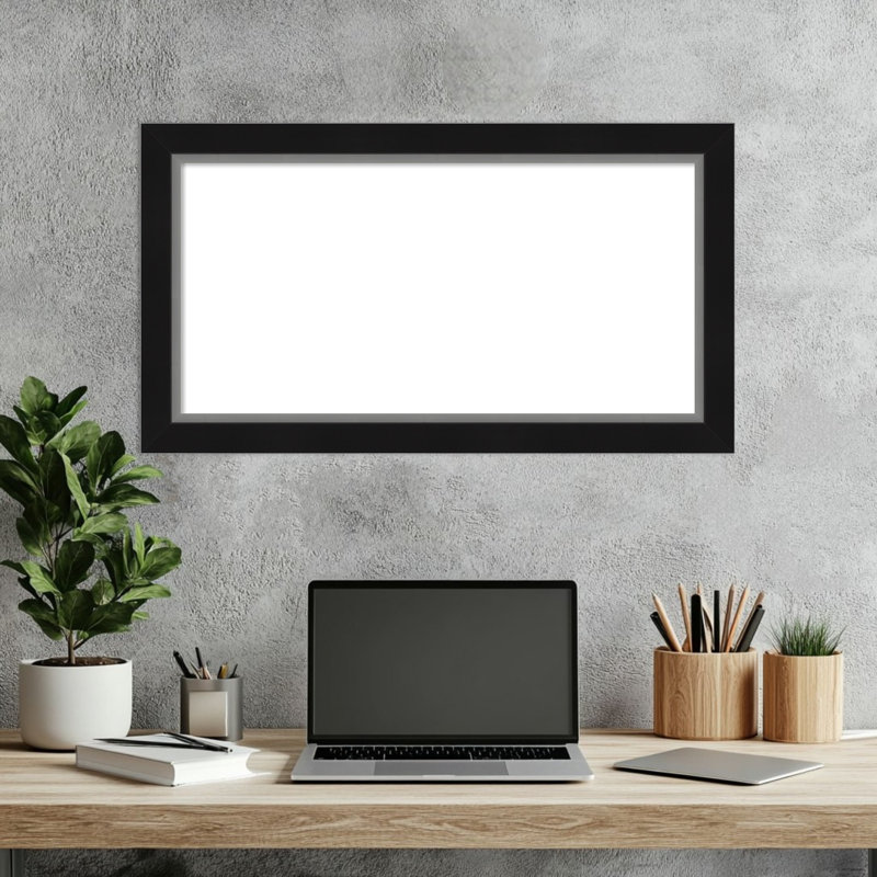Organisateur de tableau magnétique effaçable à sec Eva, H 15 po x l 27 po