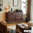 Walnut Solid Wood Accent Cabinet