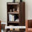 Solid Wood Storage Cabinet Bookcase