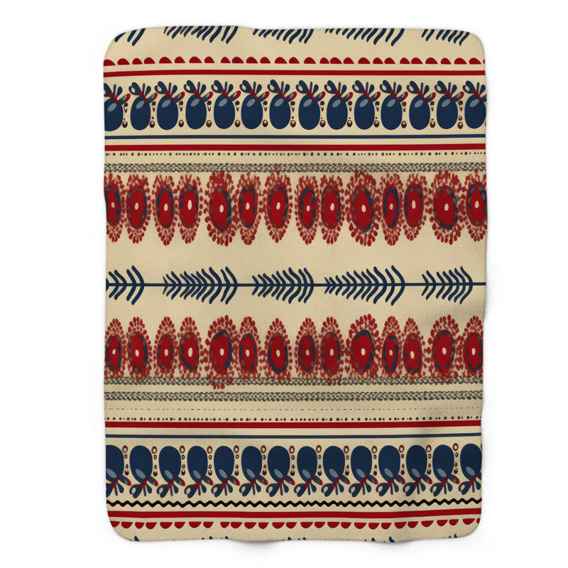 Motif bohème - couverture 1 pièce, Lit simple