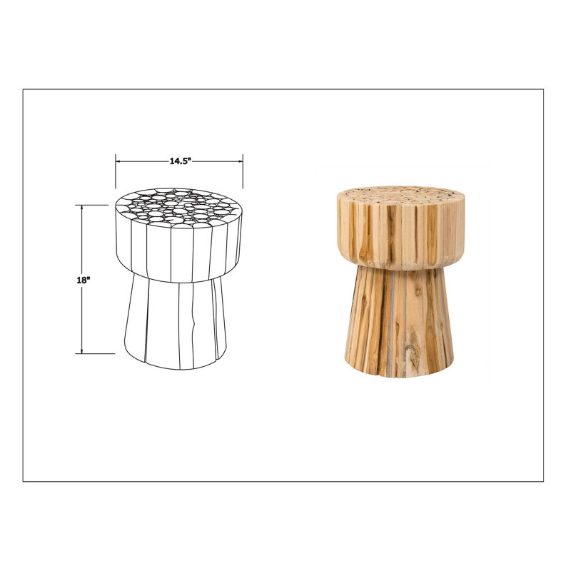 Sumner Solid Wood End Table