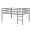 Lit mezzanine en bois avec échelle-1587324678