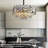 Modern Round K9 Crystal Chandelier-1309166287