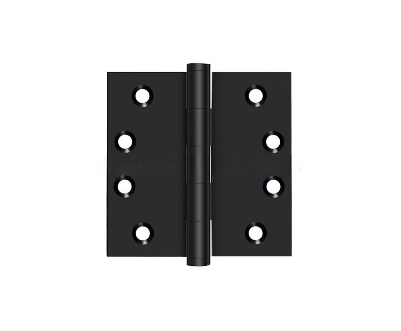 Paire de charnières carrées 4 "x 4" Deltana DSB419, Noir
