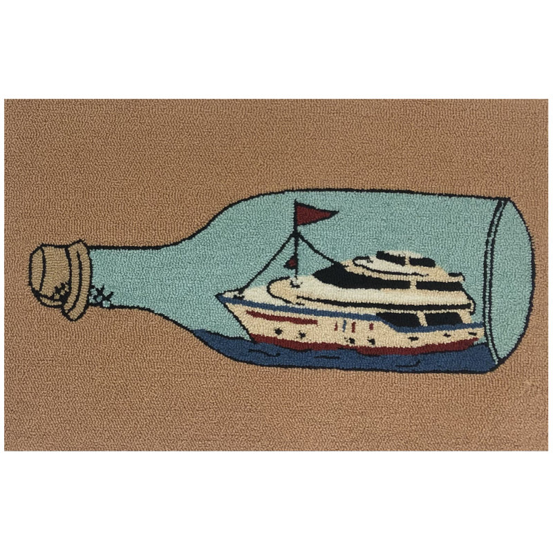 Yacht in A Bottle_26499, Rectangle 2 pi 6 po x 4 pi
