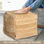 Housse de pouf en polyester