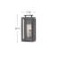 Lanterne murale d'extérieur à 1 ampoule Sutcliffe-579207685-579207686