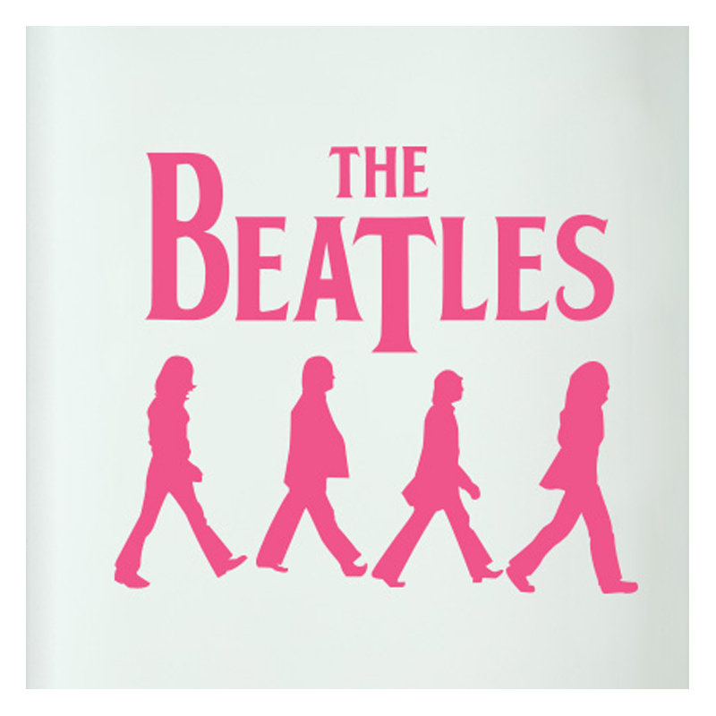 Entertainment Wall Decal, Pink