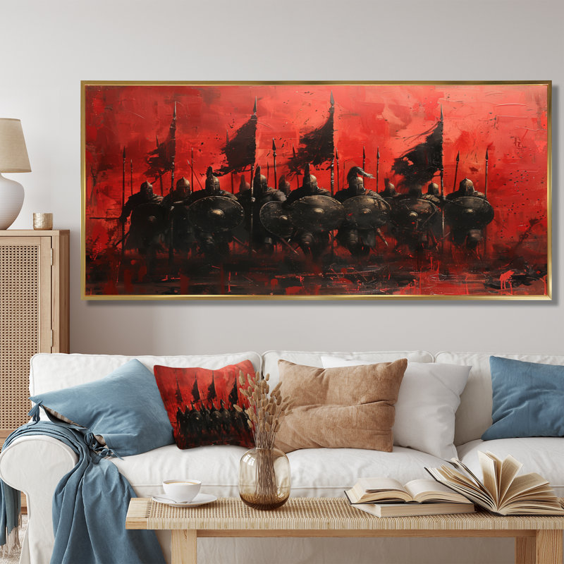 Yemina - art mural armée, Toile argentée avec cadre flottant, H 12 po x l 20 po x P 1 po