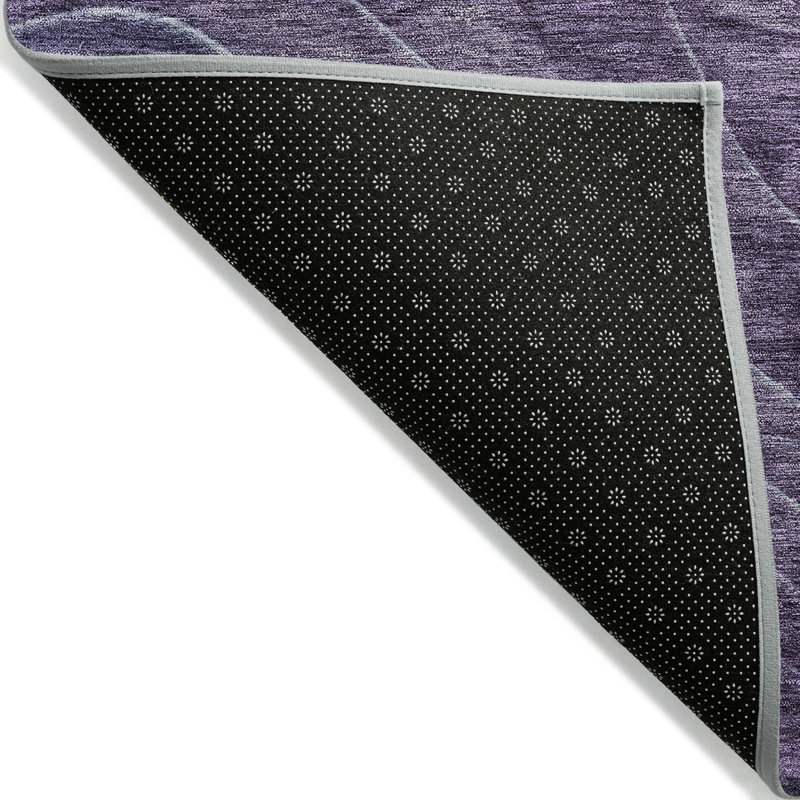 Tapis intérieur / extérieur mauve Elion , 8 pi x 8 pi