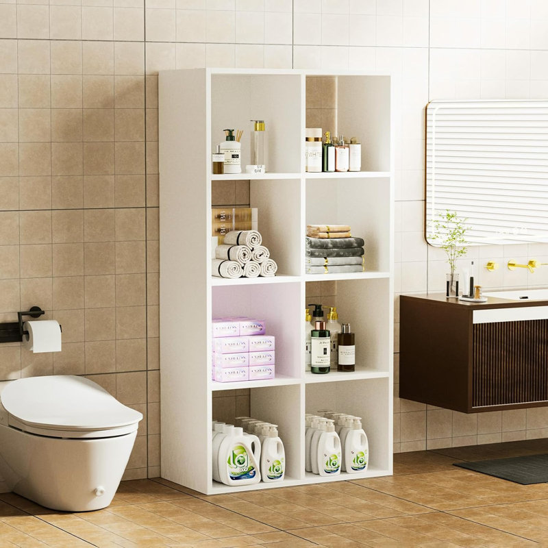 Boîte de rangement cubique en bois