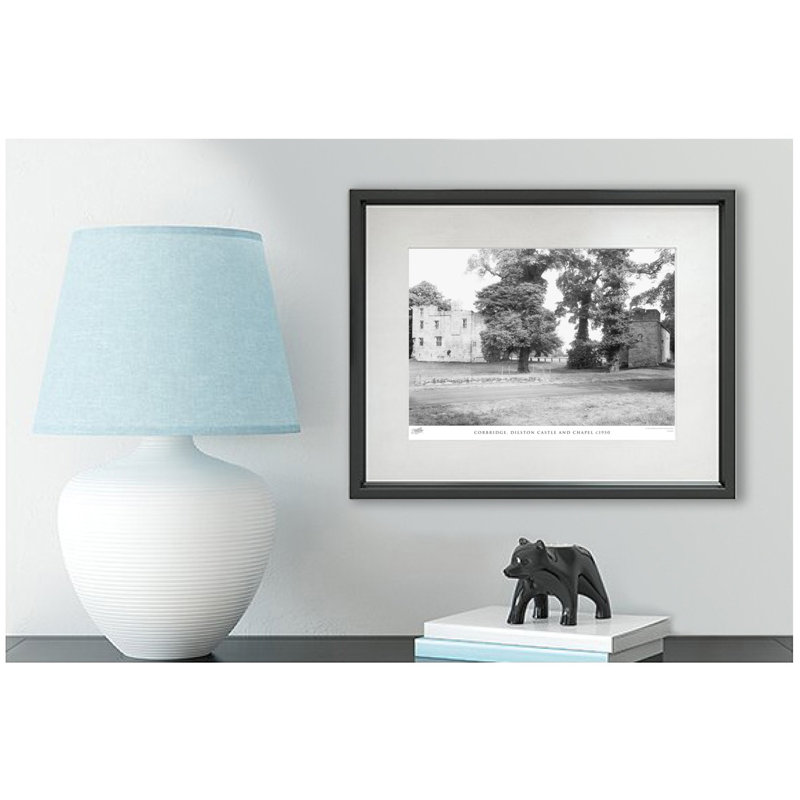 Corbridge, Dilston Castle and Chapel C1950 1 Piece Single Picture Frame Wall Art, 28cm H x 36cm W x 2.3cm D