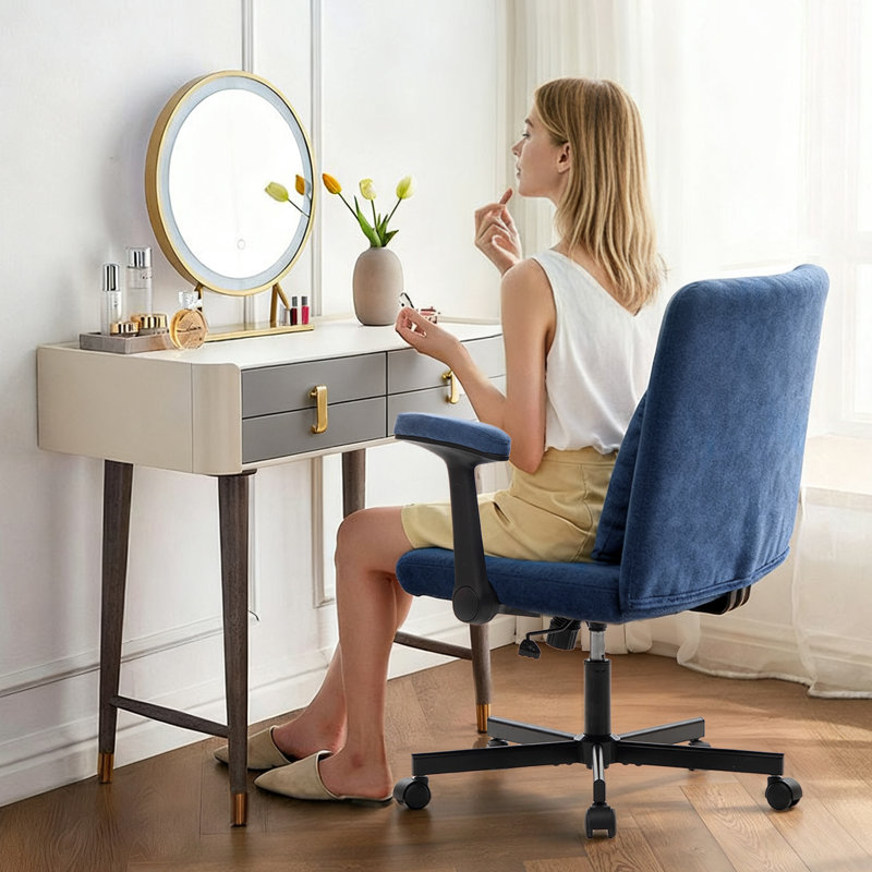 Fauteuil de bureau Criss, Bleu