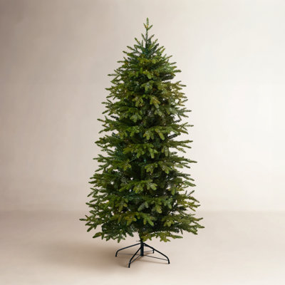 Lighted Artificial Fir Christmas Tree