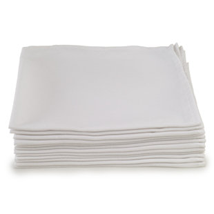 Polyester Solid Colour Square Napkin (Set of 12)