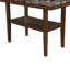 Table de bar brune D4355