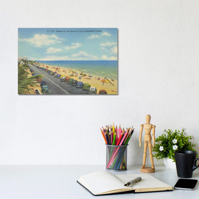 Beach Postcard II - Wrapped Canvas Gallery-Wrapped Canvas Giclée