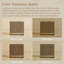 Buffet 2 portes, Travertine Greige - ensemble de 2