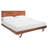 Jacarla Solid Wood Sleigh Bed-2016357032