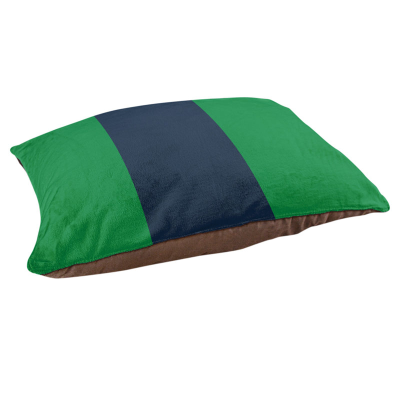 Coussin Golden State, Moyen (l 28 po x P 18 po x H 6 po), Vert / bleu / vert