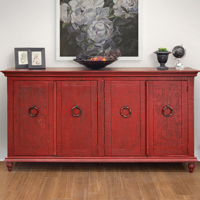 Elkins 73.5'' Solid Wood Sideboard