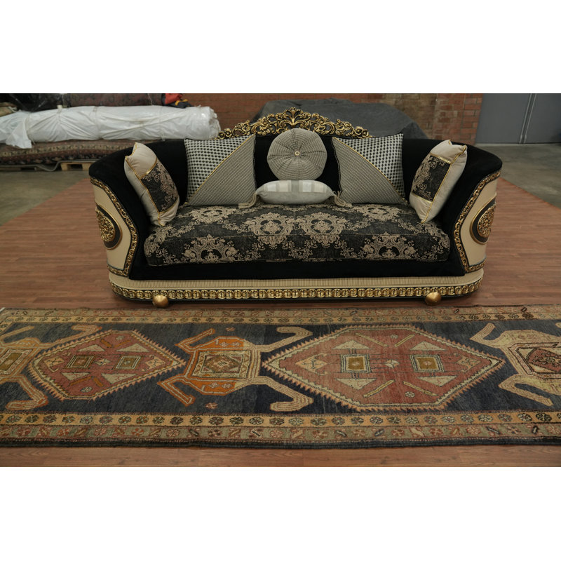 Enchanting Geometric Pattern Traditional Runner Rug 4x12