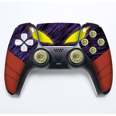 Mhha Fumikagge Bullet Custom PS-5 Controller Wireless compatible with Play-Station 5 Console by BCB Controllers | Proudly Customized in USA with Permanent HYDRO-DIP Printing (NOT JUST A SKIN)