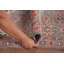 Grey Geometric Kazak Oriental Area Rug 7x10