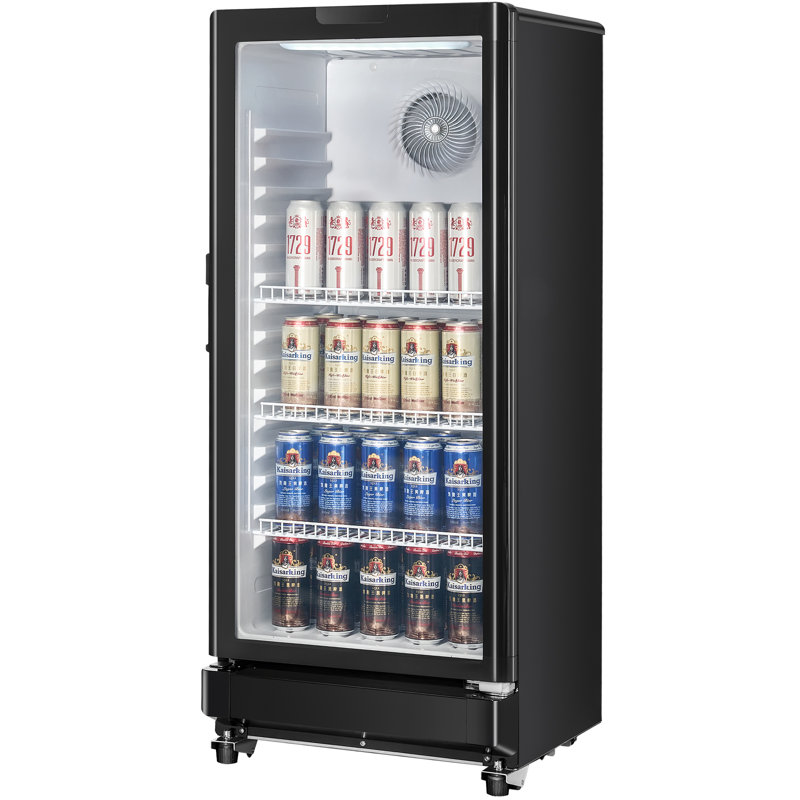 Réfrigérateur commercial à boissons en verre 5,7 pieds cubes