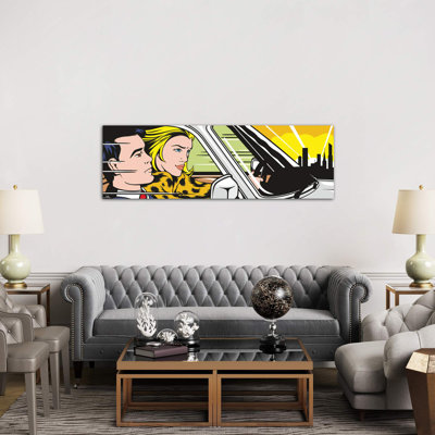 Still in the Car Ii 1 Piece Wrapped Canvas Panoramic Wall Art