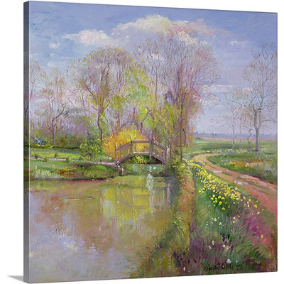«Yonds Spring Bridge» par Timothy Easton, reproduction d'art sur toile