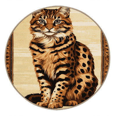  Tapis lavable Arabian Mau Cats