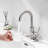 Single-handle Bathroom Faucet with Drain Assembly