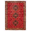 Tapis rouge unique en son genre 7 pi 0 po x 10 pi 11 po Melis