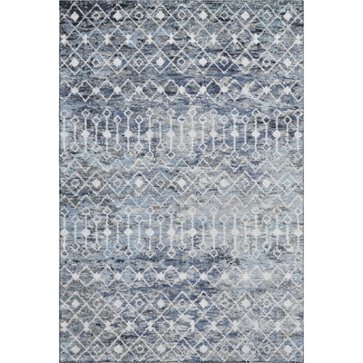 Premium Machine Washable Brennon AMF1638 Geometric Rug