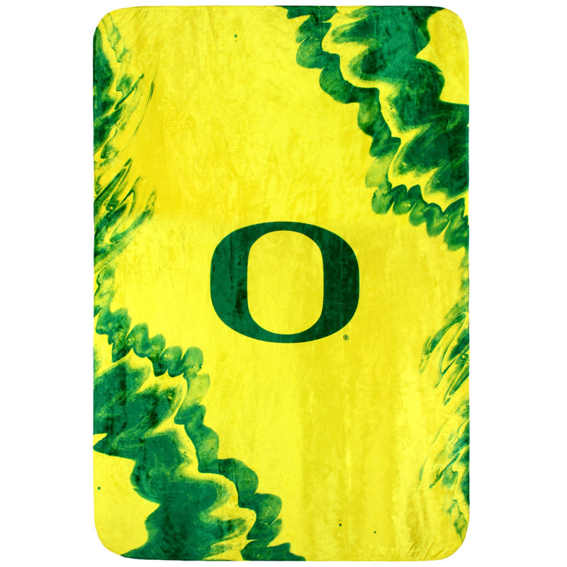 Couverture en polyester doux sublimé, l 30 po x L 40 po, Ducks d'Oregon