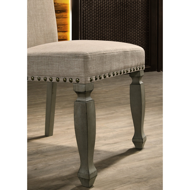 Chaise de salle à manger rembourrée Breda