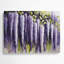 Art mural en métal Botanical Wisteria-46498771