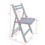 Chaise Adirondack inclinable en bois