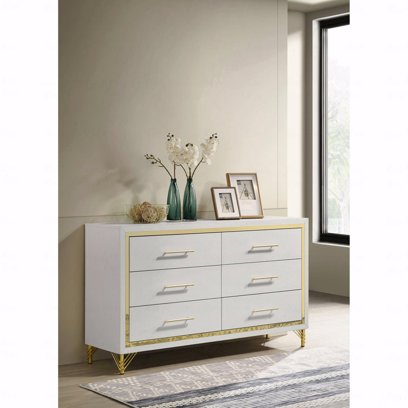 Commode de chambre à 6 tiroirs
