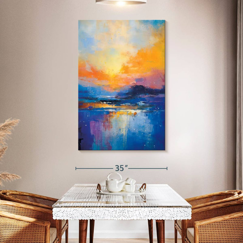 Avery River After The Rain, 51" H x 34" W