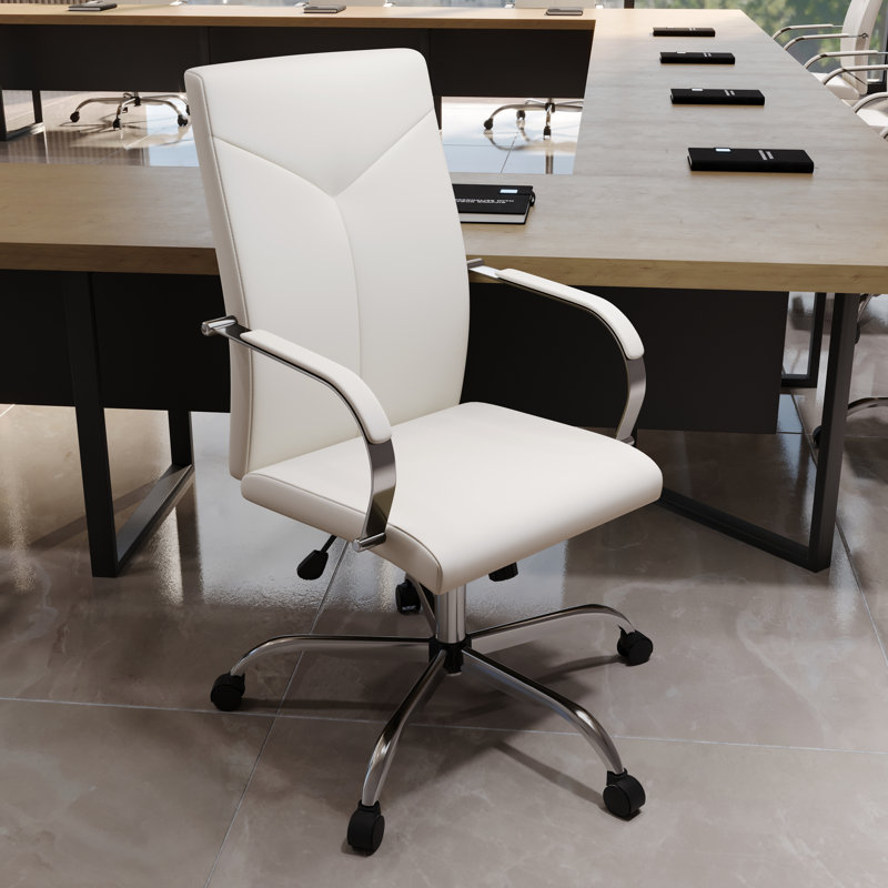 Fauteuil de bureau Dumond, Blanc
