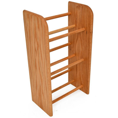 Dowel-Style Wooden CD Rack - 04 Series