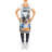 No Pattern Bib Apron
