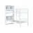 Twin Over Twin Bunk Bed with Shelves-1312131718