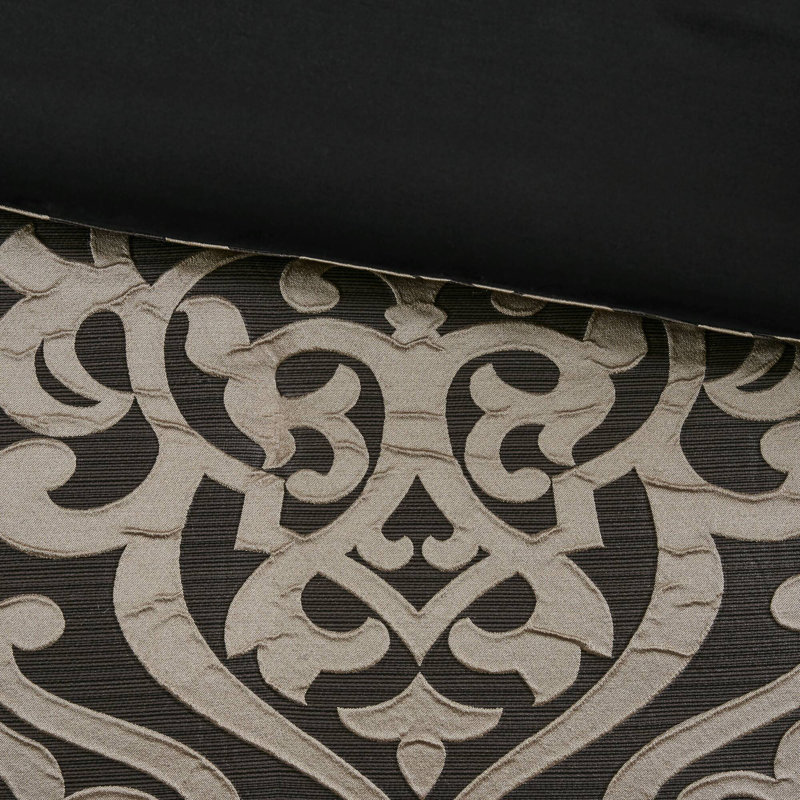 8PCS Cal King Jacquard Comforter Set, Queen Comforter + 2 Pillow Shams