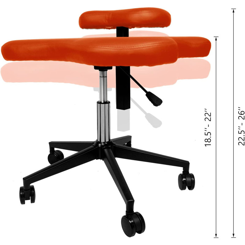 Fauteuil de méditation Joosten, Orange