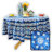 Cotton Batik Floral Round Tablecloth