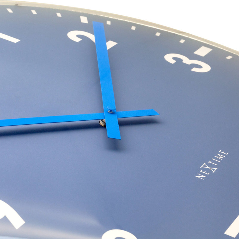 Citybeat Wall Clock, Blue