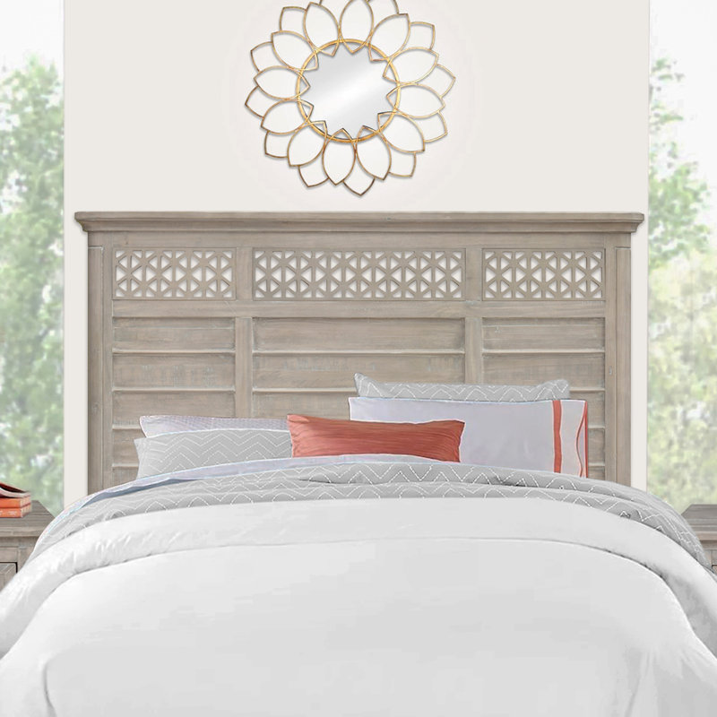 Wilmington Solid Wood Panel Headboard, King